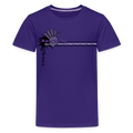 Unisex T-Shirt Ching Purple Logo - purple