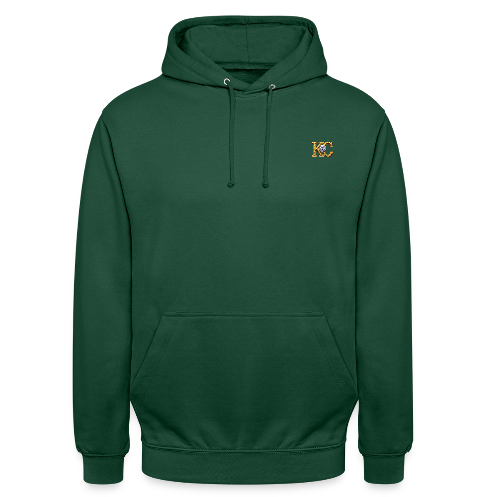 Diamond Range Unisex Hoodie limited editions design 2 - bottle green