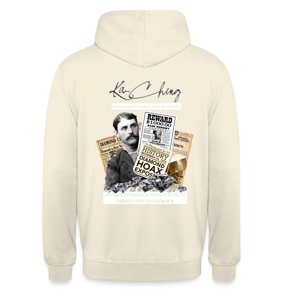diamond range limited edition Hoodie  design 3 - vanilla