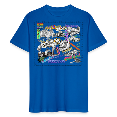 Ka-Ching Motorsports Graffiti T-Shirt - peacock-blue