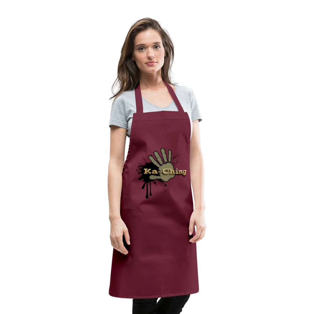 Cooking Apron gold - bordeaux