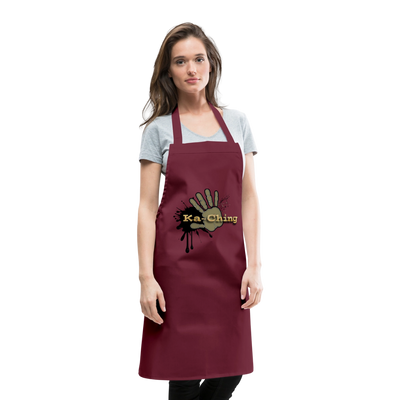 Cooking Apron gold - bordeaux