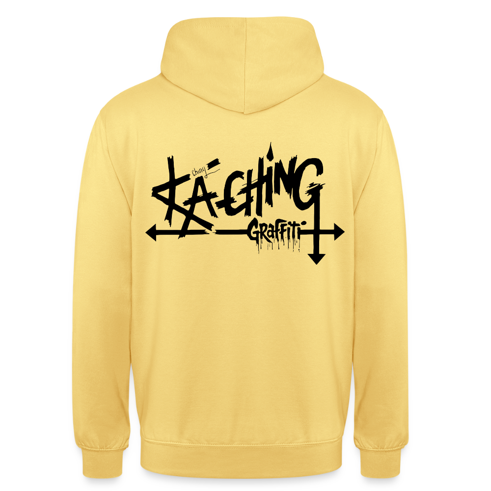 Minimal Range Unisex Hoodie limited Ka-Ching design2 - lemon yellow