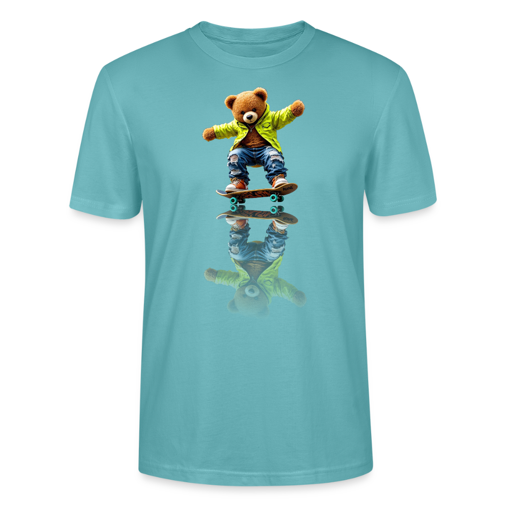 skateboarding Teds Tee - pastel turquoise