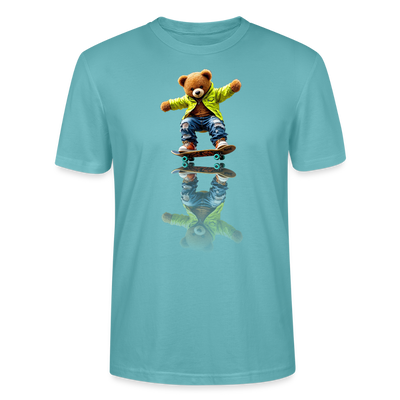 skateboarding Teds Tee - pastel turquoise