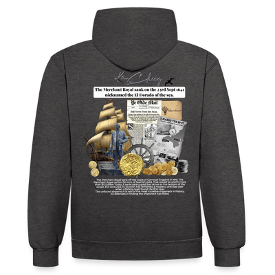 Golden silver Range The Merchant Royal Hoodie limited edition - charcoal/black