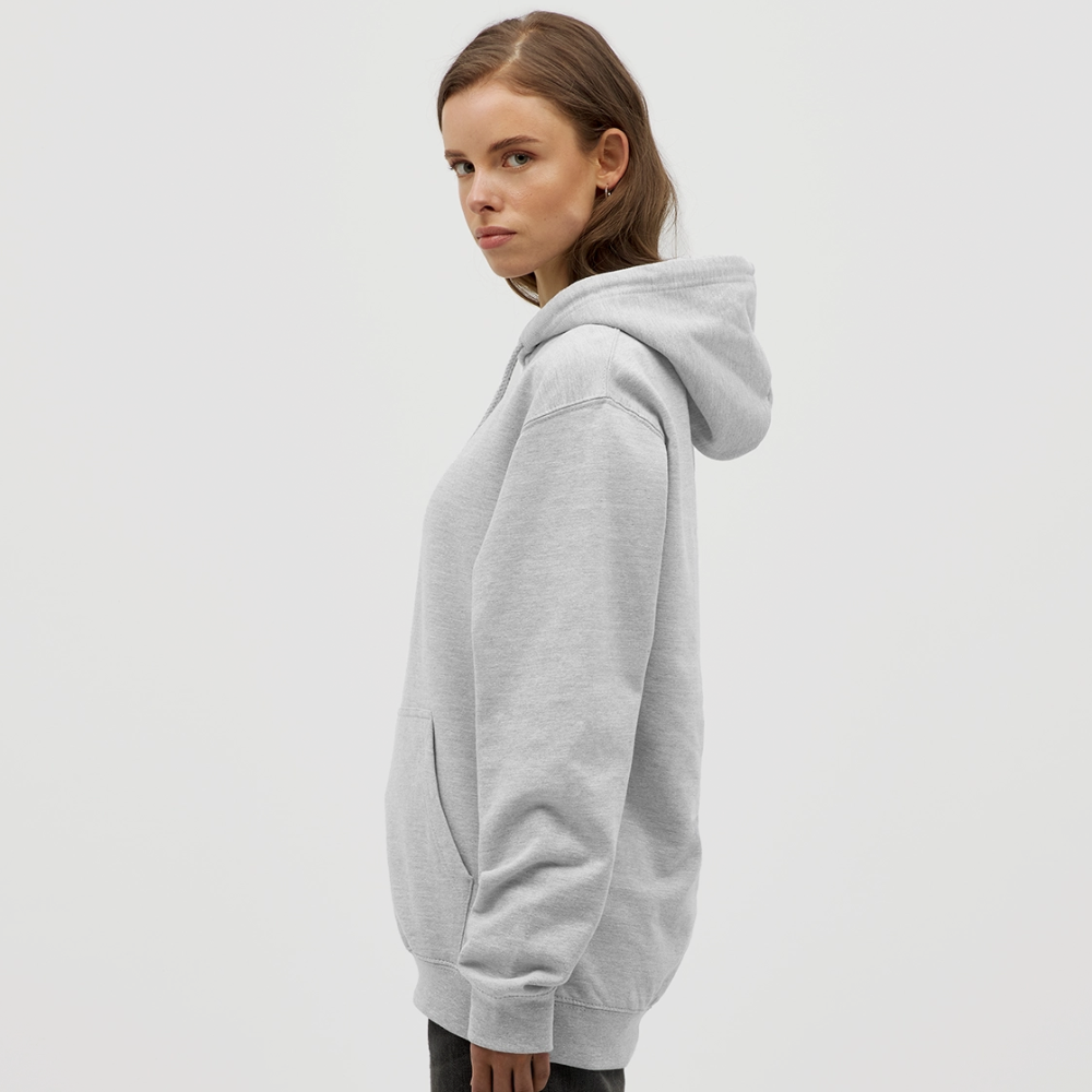 Minimal Range Unisex Hoodie limited Ka-Ching design2 - light heather grey