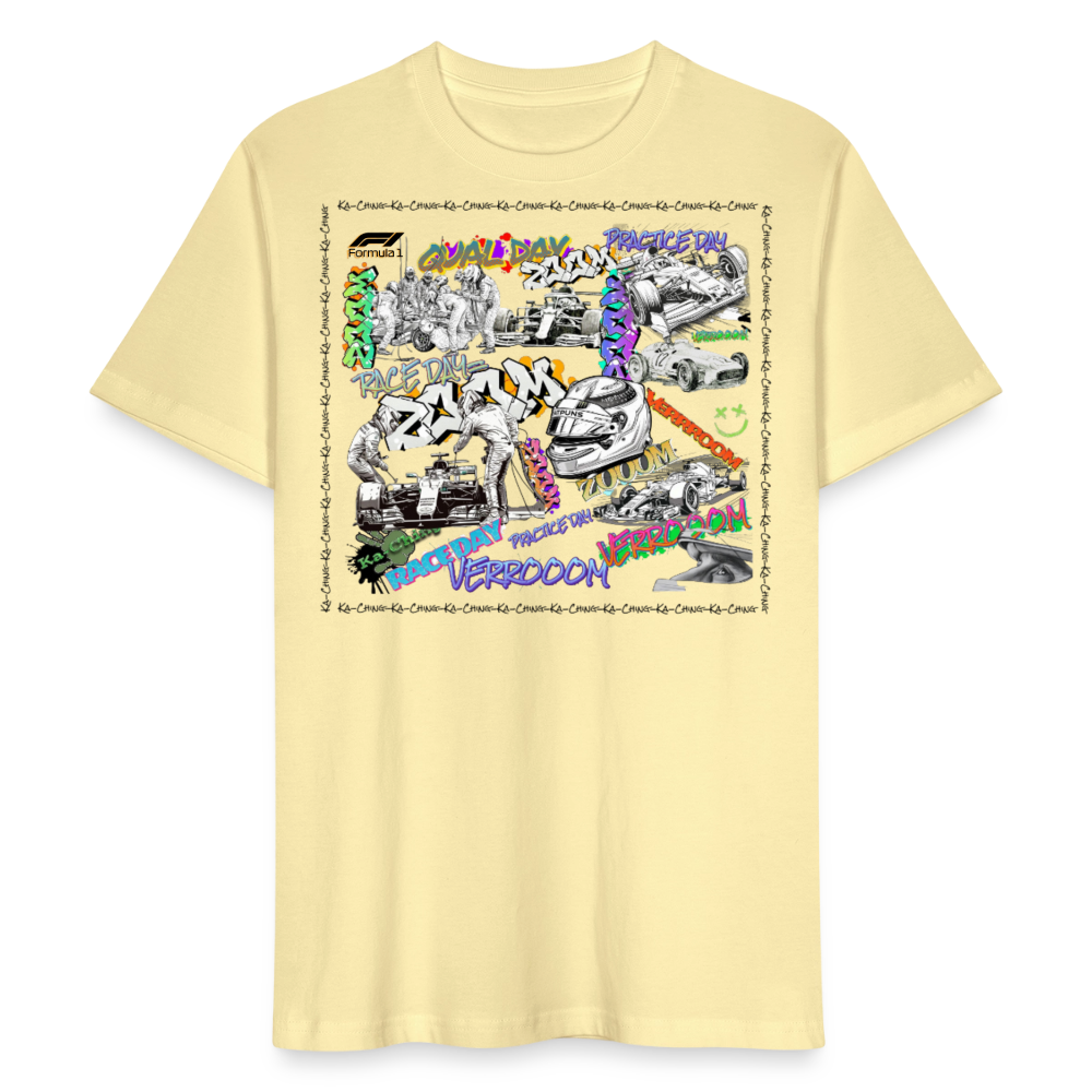 Unisex T-Shirt Graffiti F1 - cream