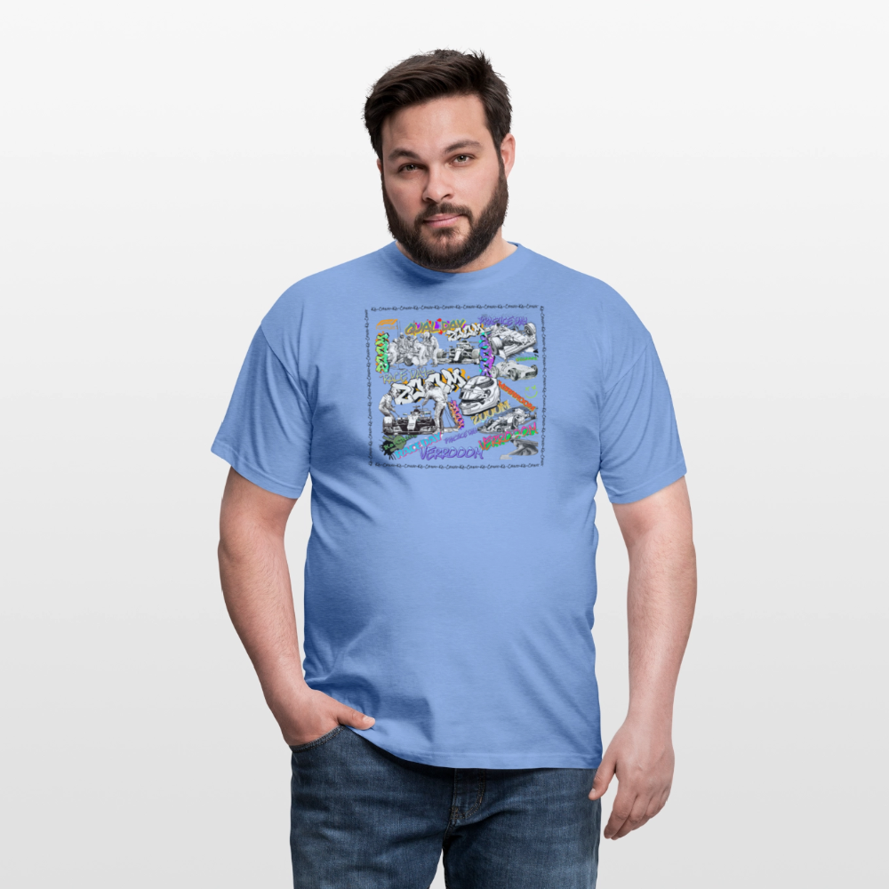 Unisex T-Shirt F1 Graffiti - carolina blue