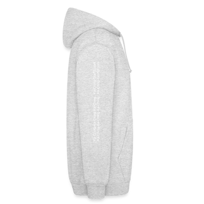 Unisex Hoodie Ching Gold logo - light heather grey