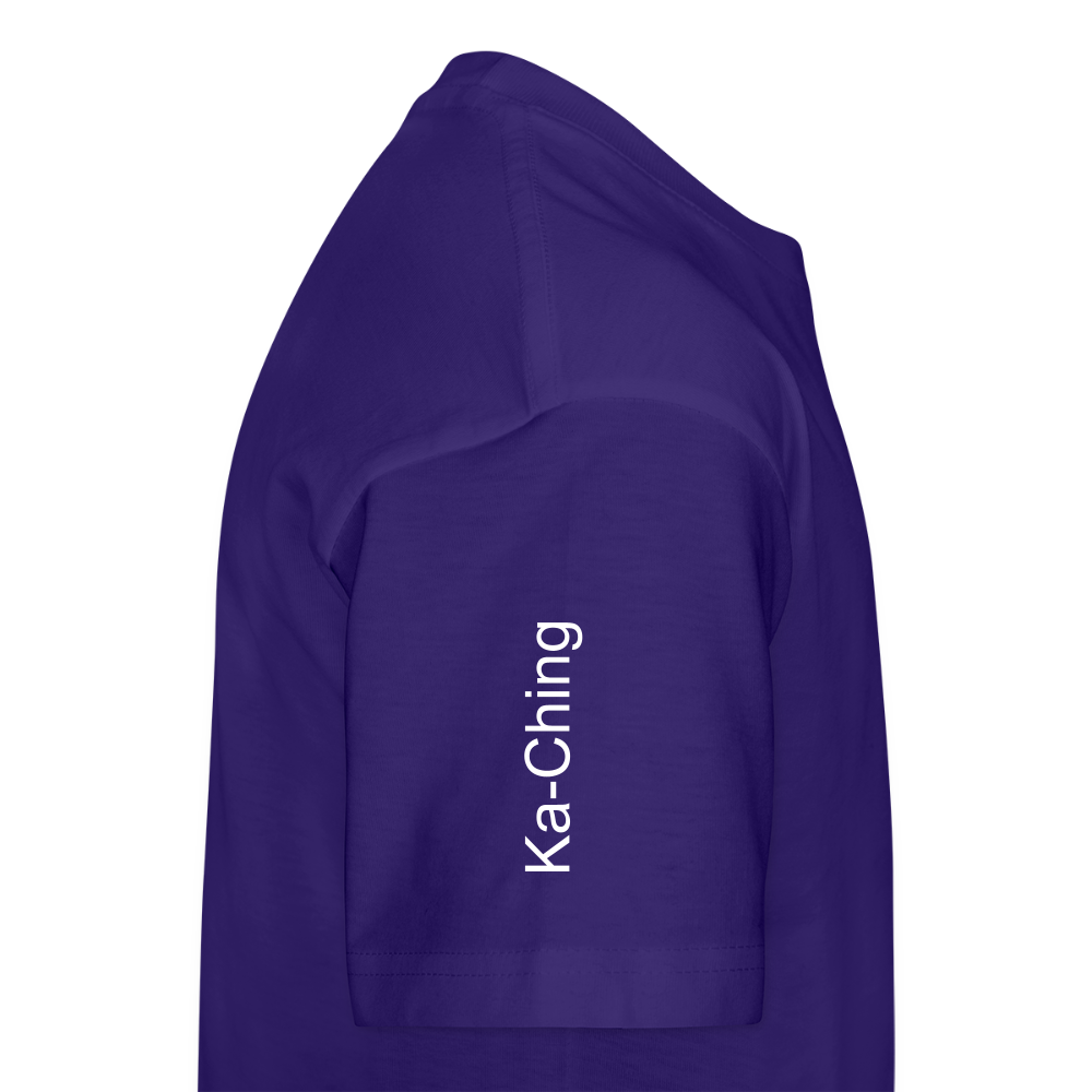 Unisex T-Shirt Ching Blue Logo - purple