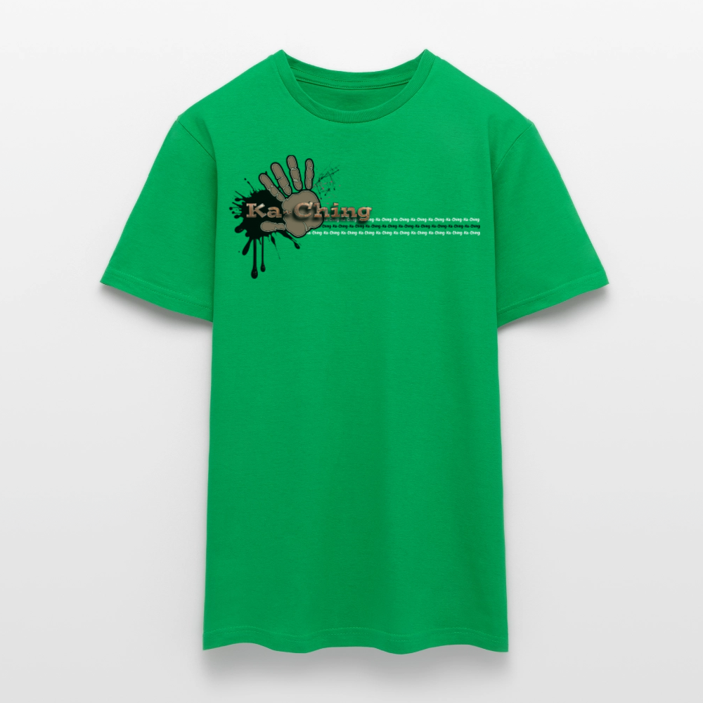 Unisex T-Shirt Ching Bronze Logo CHBZ-T-04c - kelly green