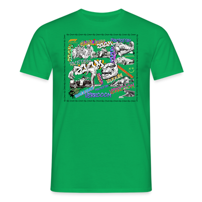 Unisex T-Shirt F1 Graffiti - kelly green