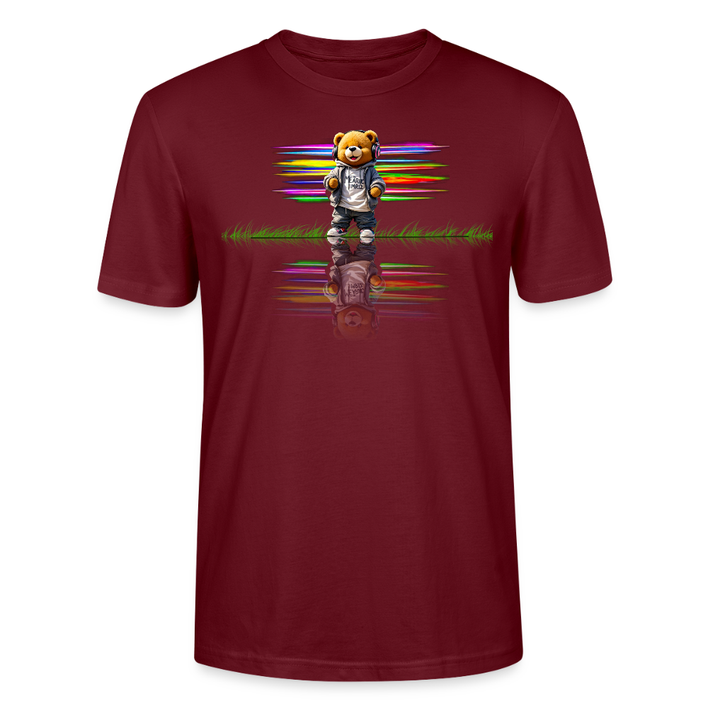 Neon 1Teds Tee - burgundy