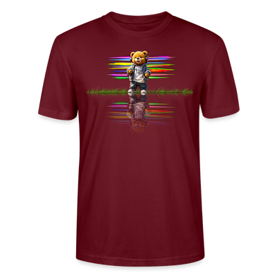 Neon 1Teds Tee - burgundy