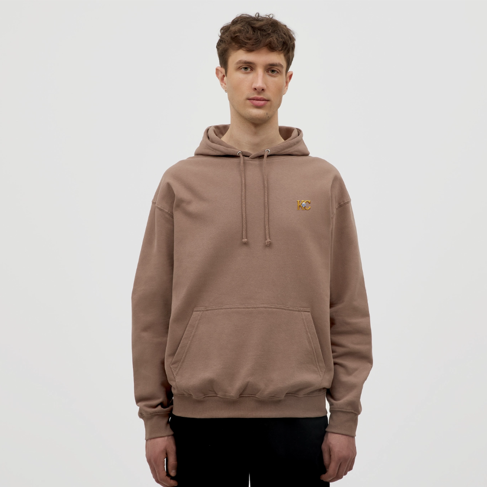 Minimal Range Unisex Hoodie limited Ka-Ching design2 - mocha