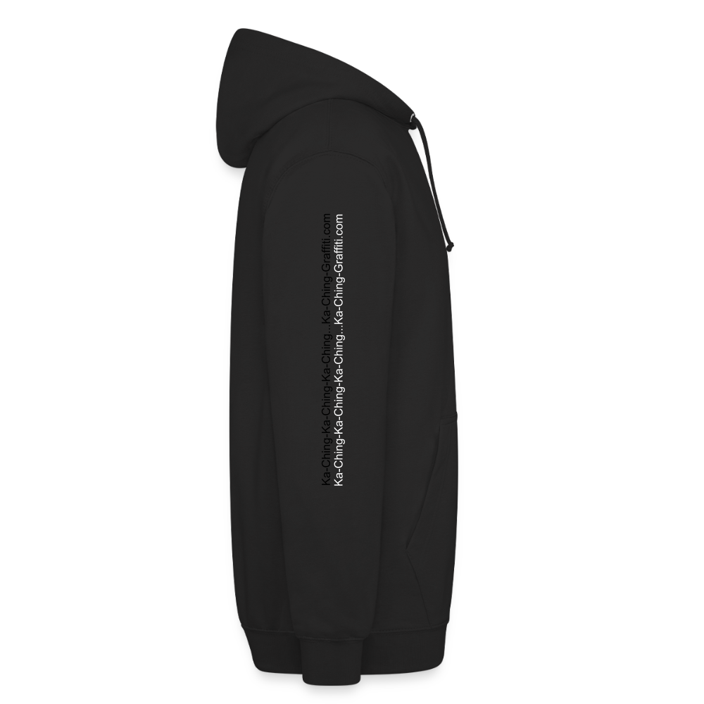 Unisex Hoodie Ching Bronze logo - black