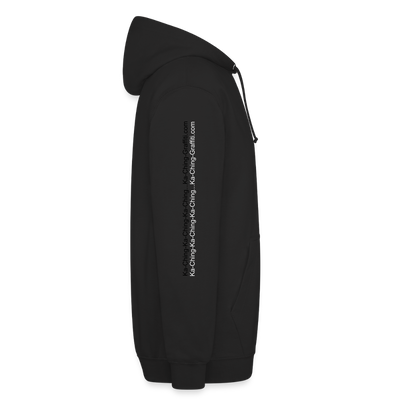 Unisex Hoodie Ching Bronze logo - black