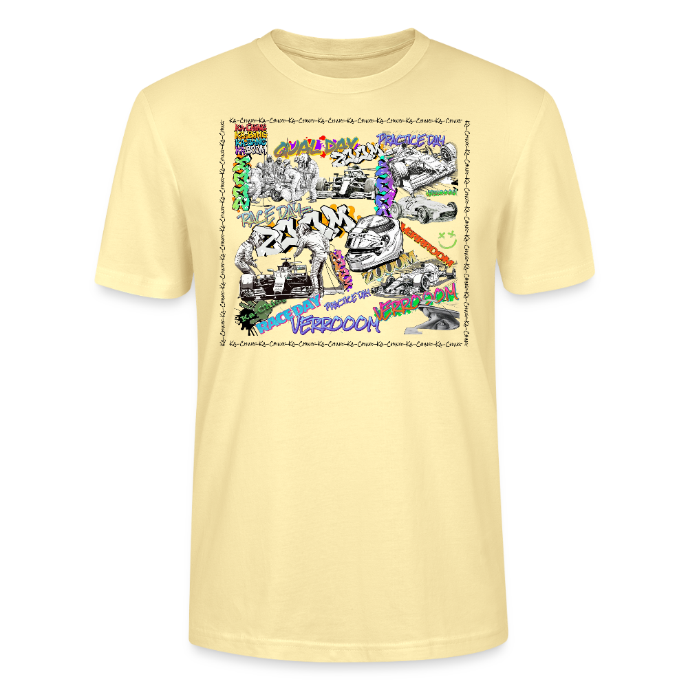 Ka-Ching Motorsports Graffiti T-Shirt - cream