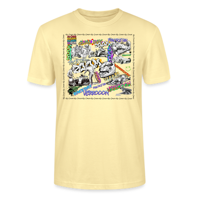 Ka-Ching Motorsports Graffiti T-Shirt - cream