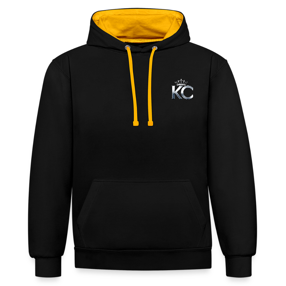 Silver Range City Bonds Robɓery 1990 Hoodie limited edition - black/gold