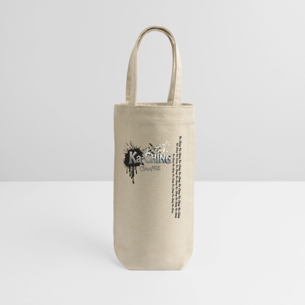 Ka-Ching Gift Bag for Bottles (silver) - nature
