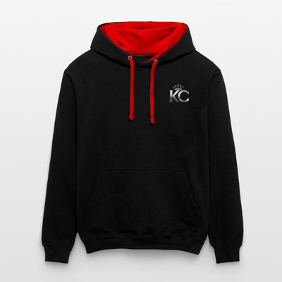 Silver Range City Bonds Robɓery 1990 Hoodie limited edition - black/red