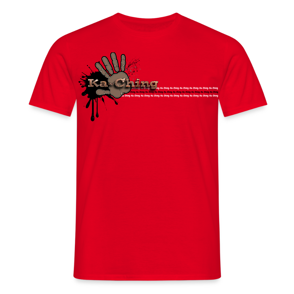 Unisex T-Shirt Ching Bronze Logo CHBZ-T-04c - red