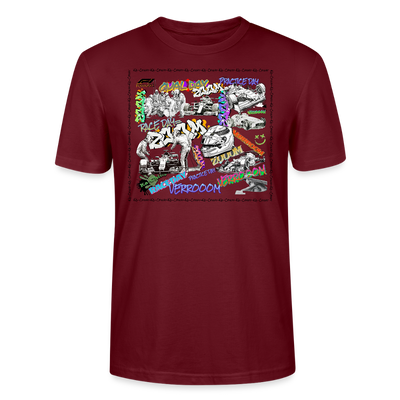 Unisex T-Shirt Graffiti F1 - burgundy