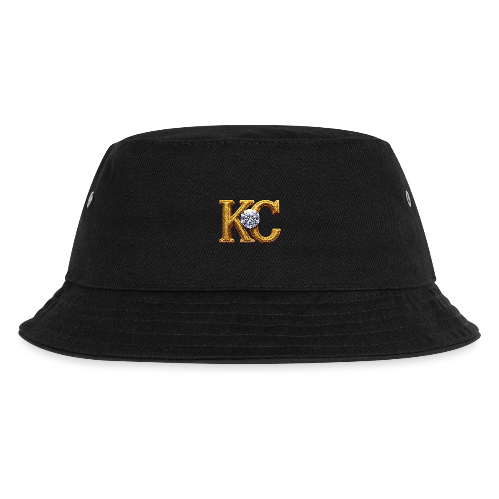 Limited Edition Diamond  Bucket hat. - black