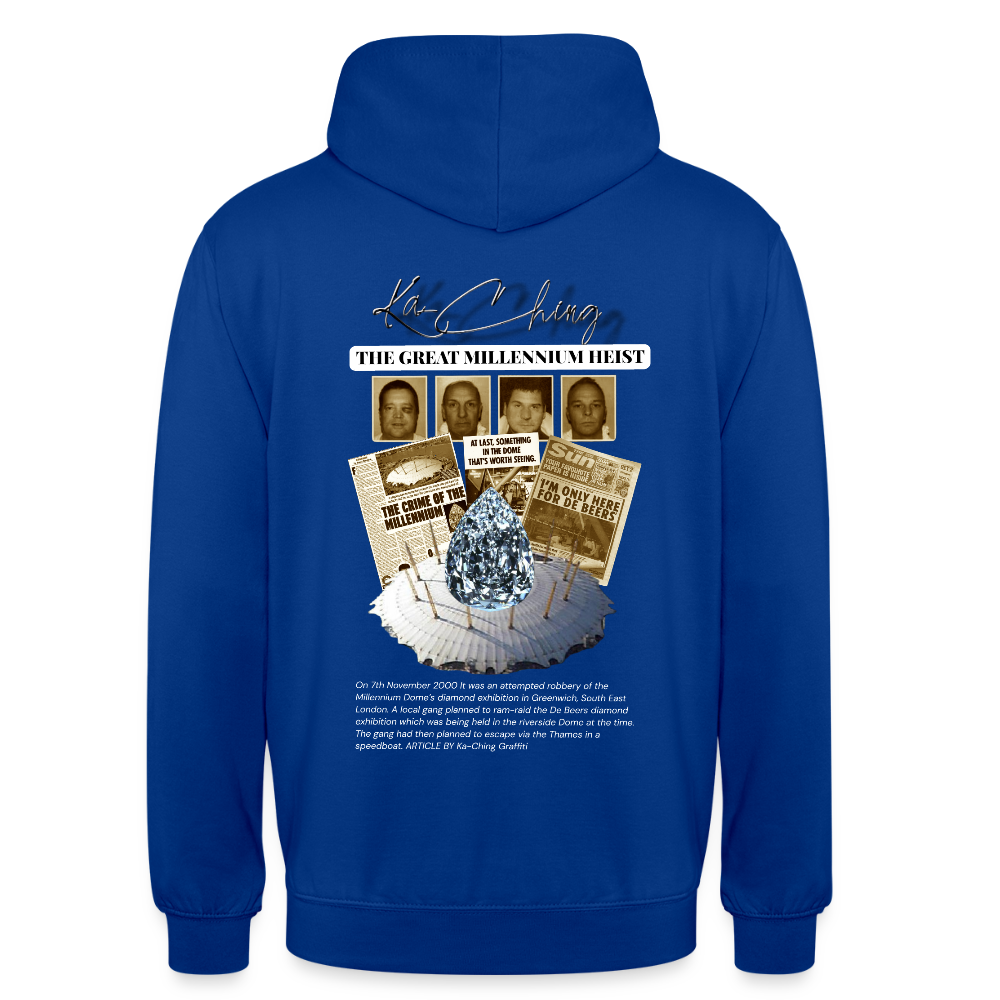 Diamond Range Unisex Hoodie limited editions design 1 - bright royal