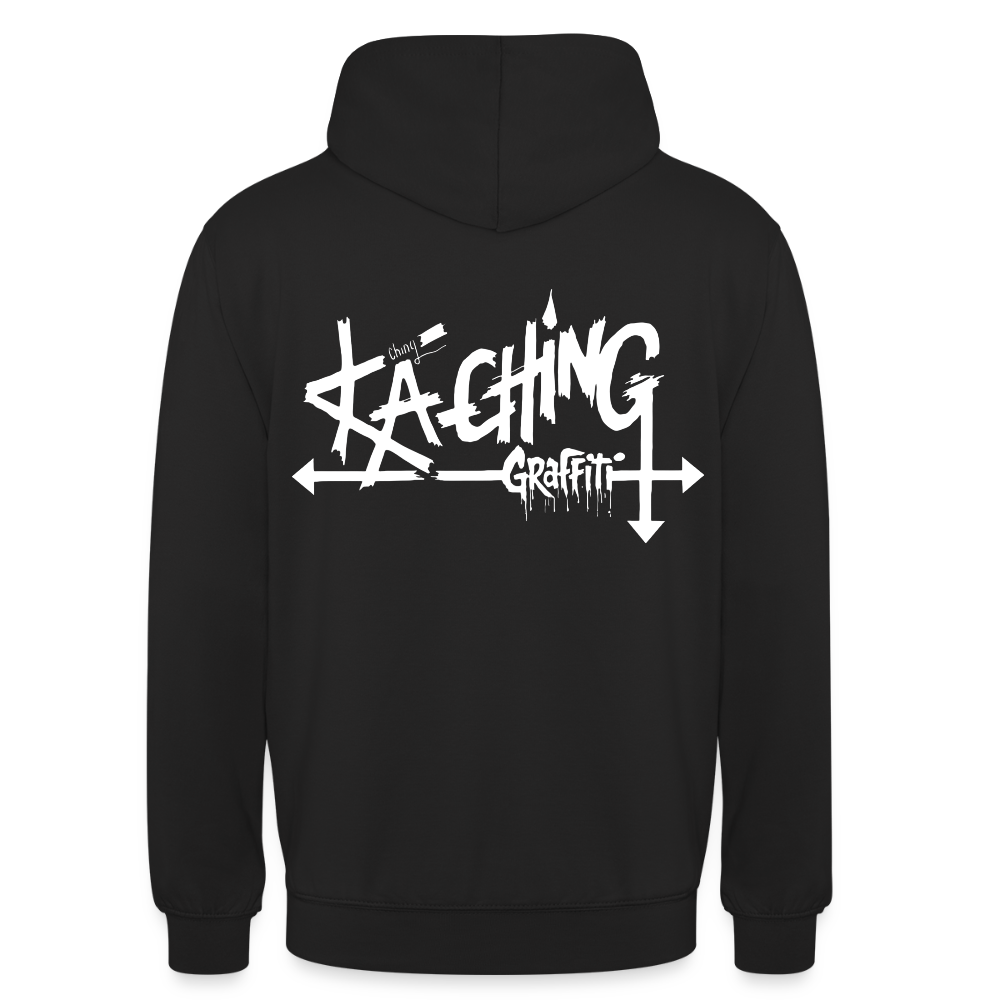 Minimal Range Unisex Hoodie limited editions design 1 - black
