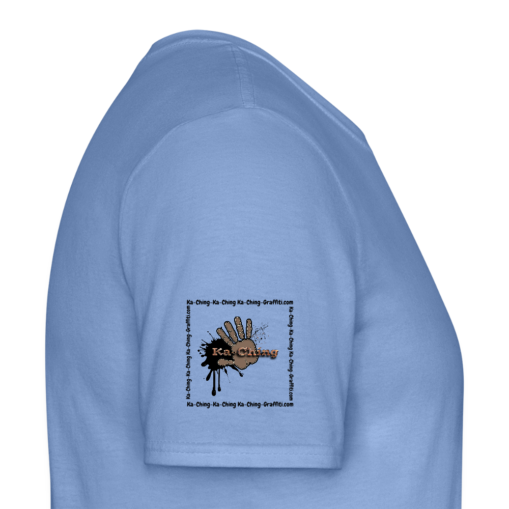 Unisex T-Shirt Ching Bronze Logo CHBZ-T-04c - carolina blue