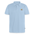 Diamond Range Unisex Polo Tee limited editions design 1 - light blue