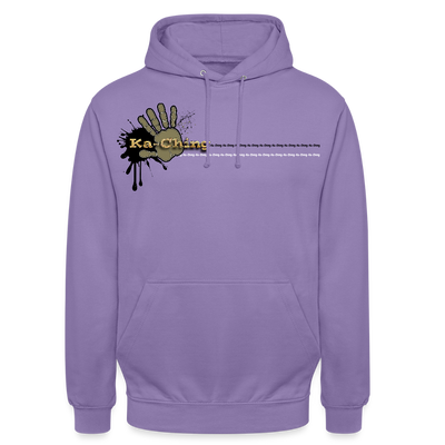 Unisex Hoodie Ching Gold logo - lavender