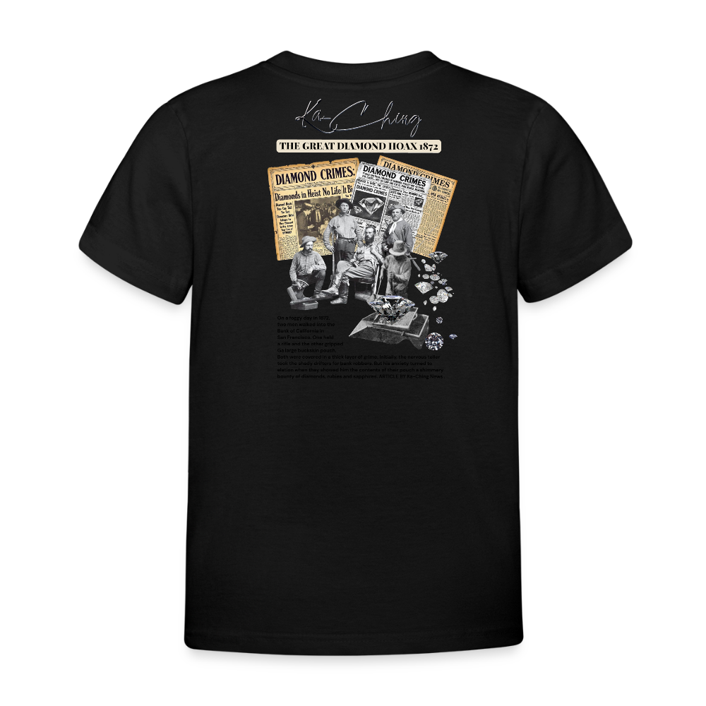 Diamond Range hoax 1872 T-Shirt limited edition - black