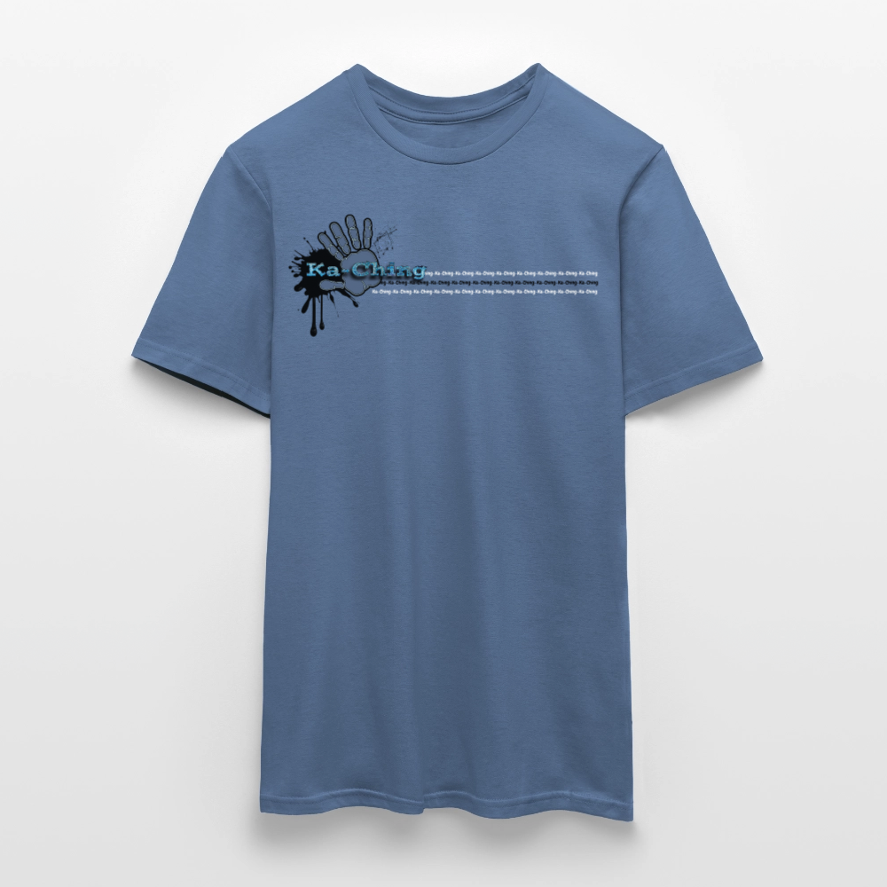 Unisex T-Shirt Ching Blue Logo CHBL-T-05c - dove blue 