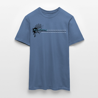 Unisex T-Shirt Ching Blue Logo CHBL-T-05c - dove blue 