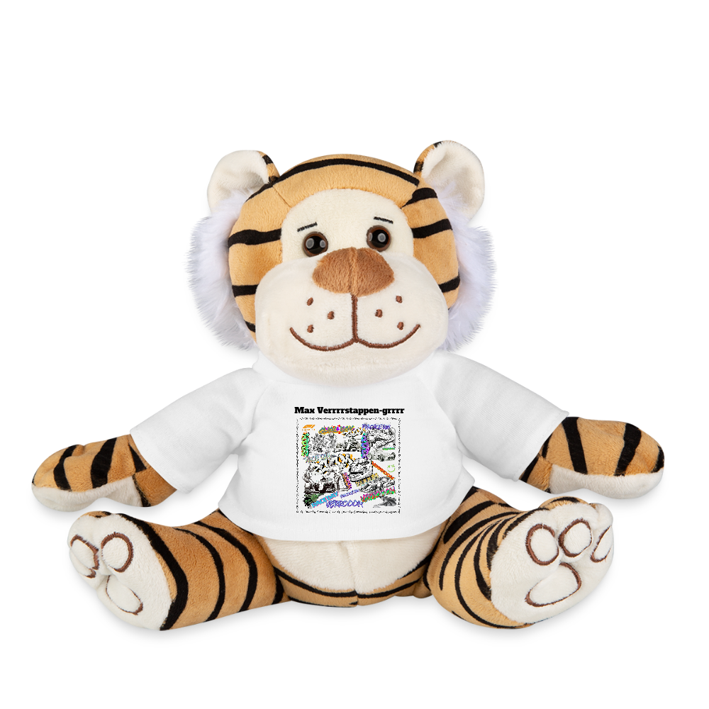 Plush Tiger - white