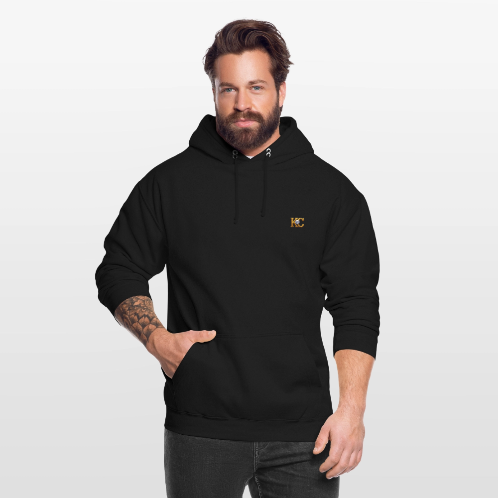 Minimal Range Unisex Hoodie limited editions design 1 - black