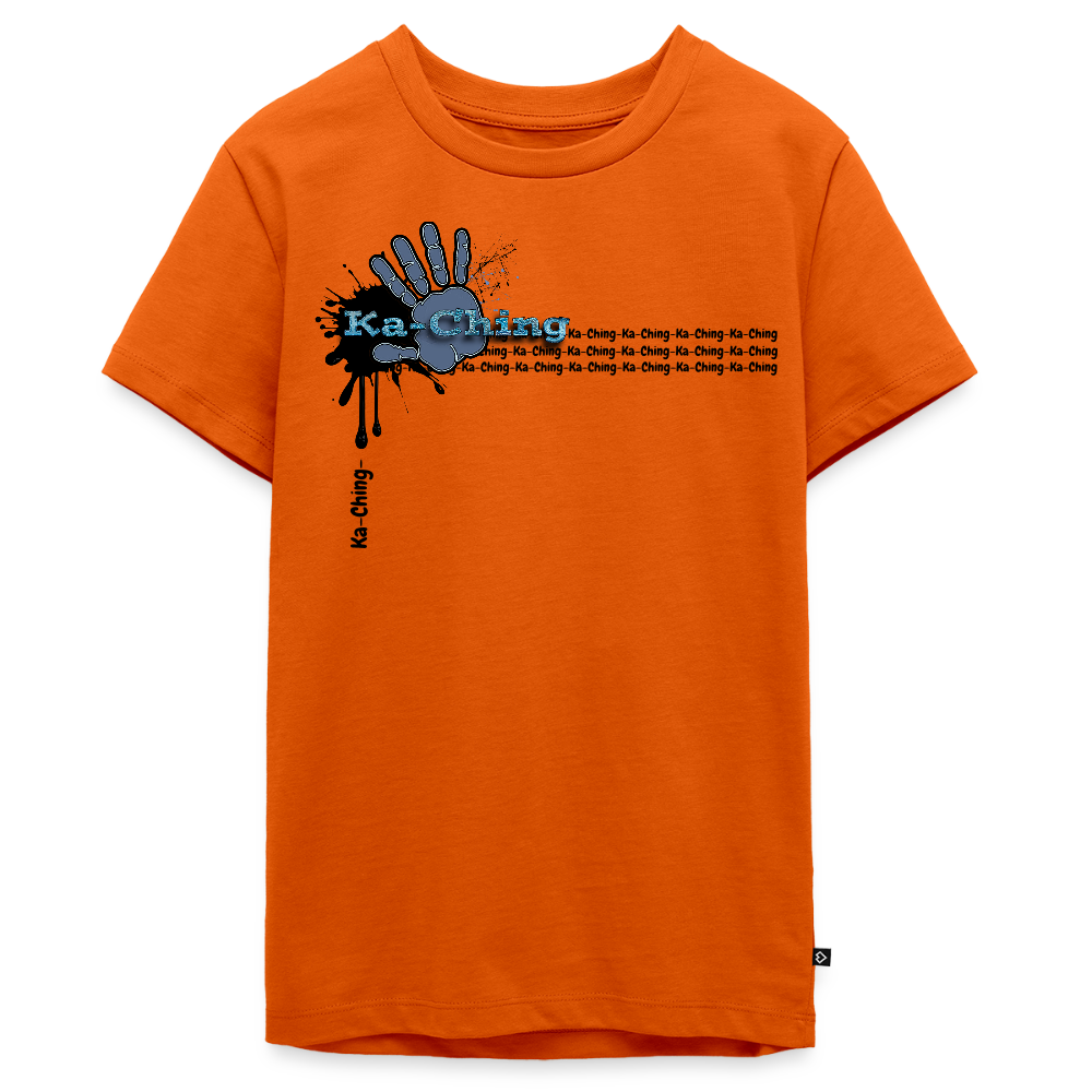 Unisex T-Shirt Ching Blue Logo - orange 