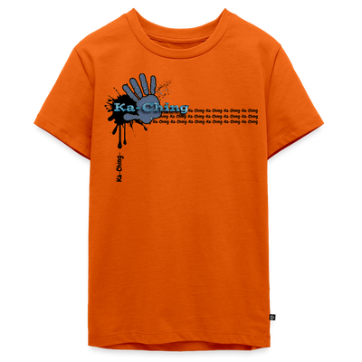 Unisex T-Shirt Ching Blue Logo - orange 