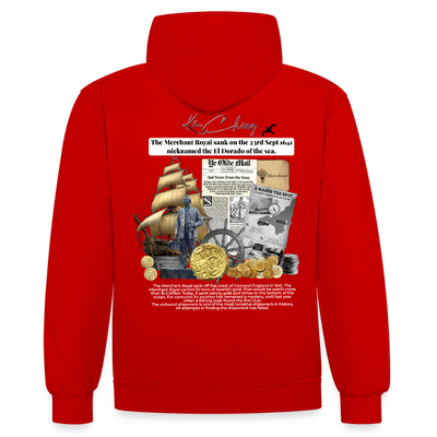 Golden silver Range The Merchant Royal Hoodie limited edition - red/white