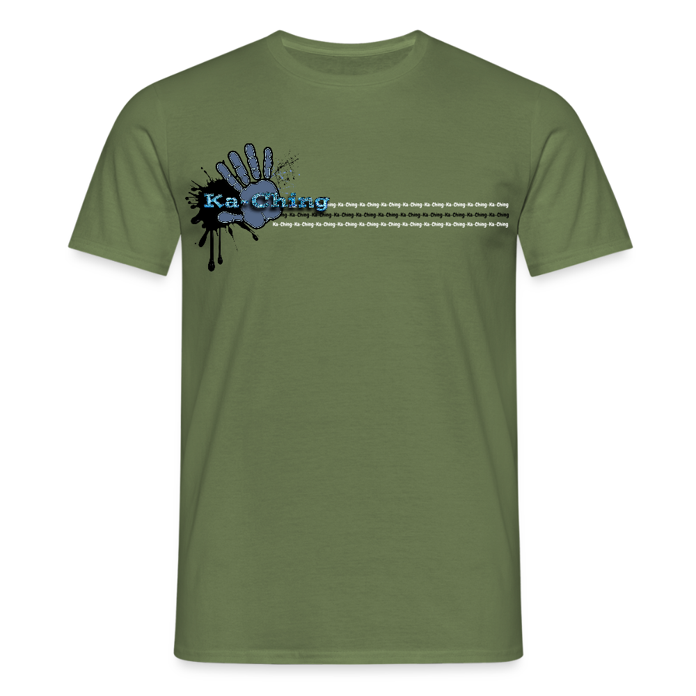 Unisex T-Shirt Ching Blue Logo CHBL-T-05c - military green