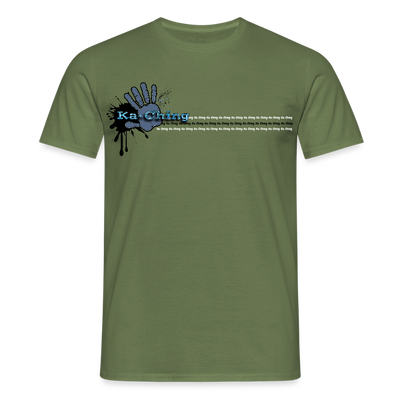 Unisex T-Shirt Ching Blue Logo CHBL-T-05c - military green