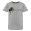 Unisex T-Shirt Ching Gold Logo - heather grey