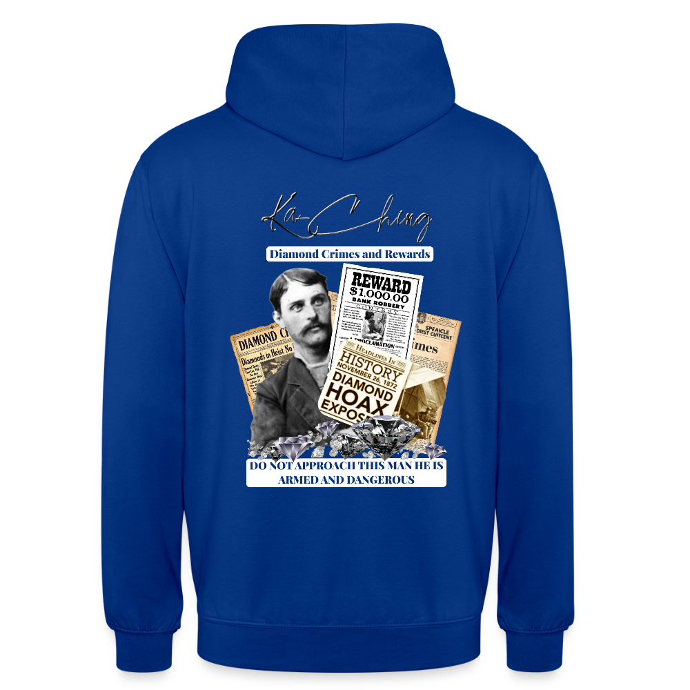 diamond range limited edition Hoodie  design 3 - bright royal