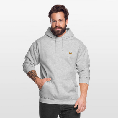 Minimal Range Unisex Hoodie limited Ka-Ching design2 - light heather grey