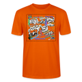 Ka-Ching Motorsports Graffiti T-Shirt - bright orange