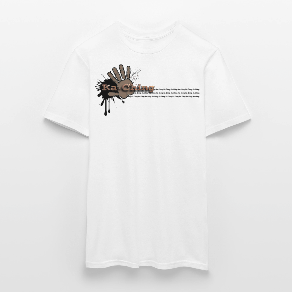 Unisex T-Shirt Ching Bronze Logo CHBZ-T-04w - white